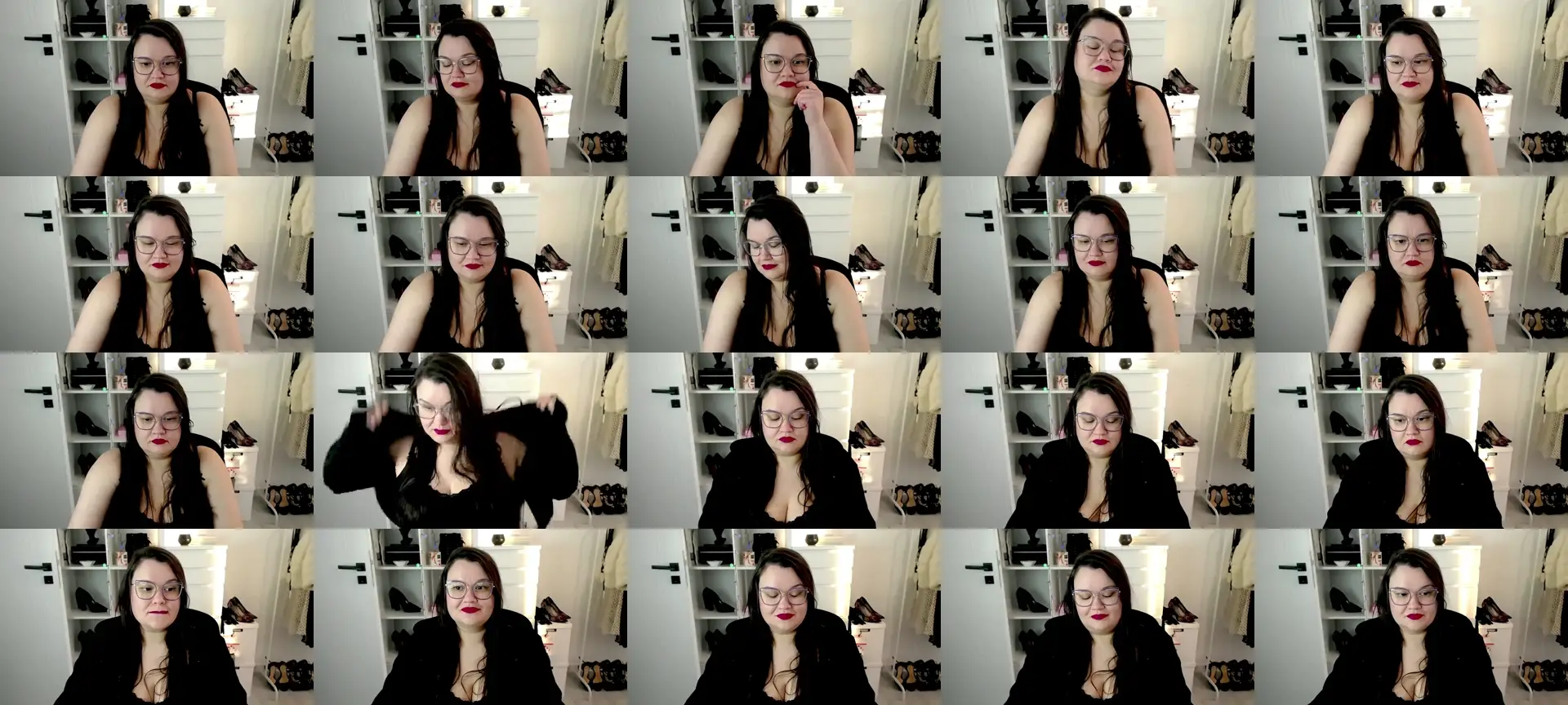 HollyKiss photo contact sheet