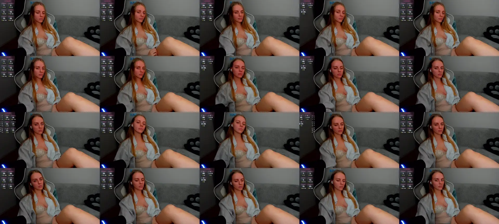 Jam_cream photo contact sheet