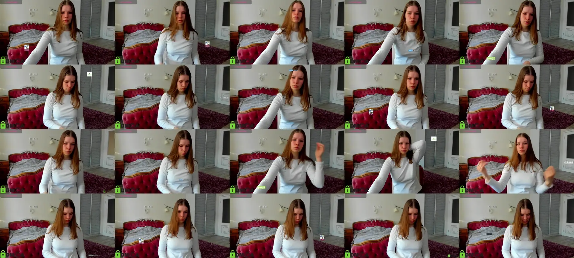 KattyBell photo contact sheet