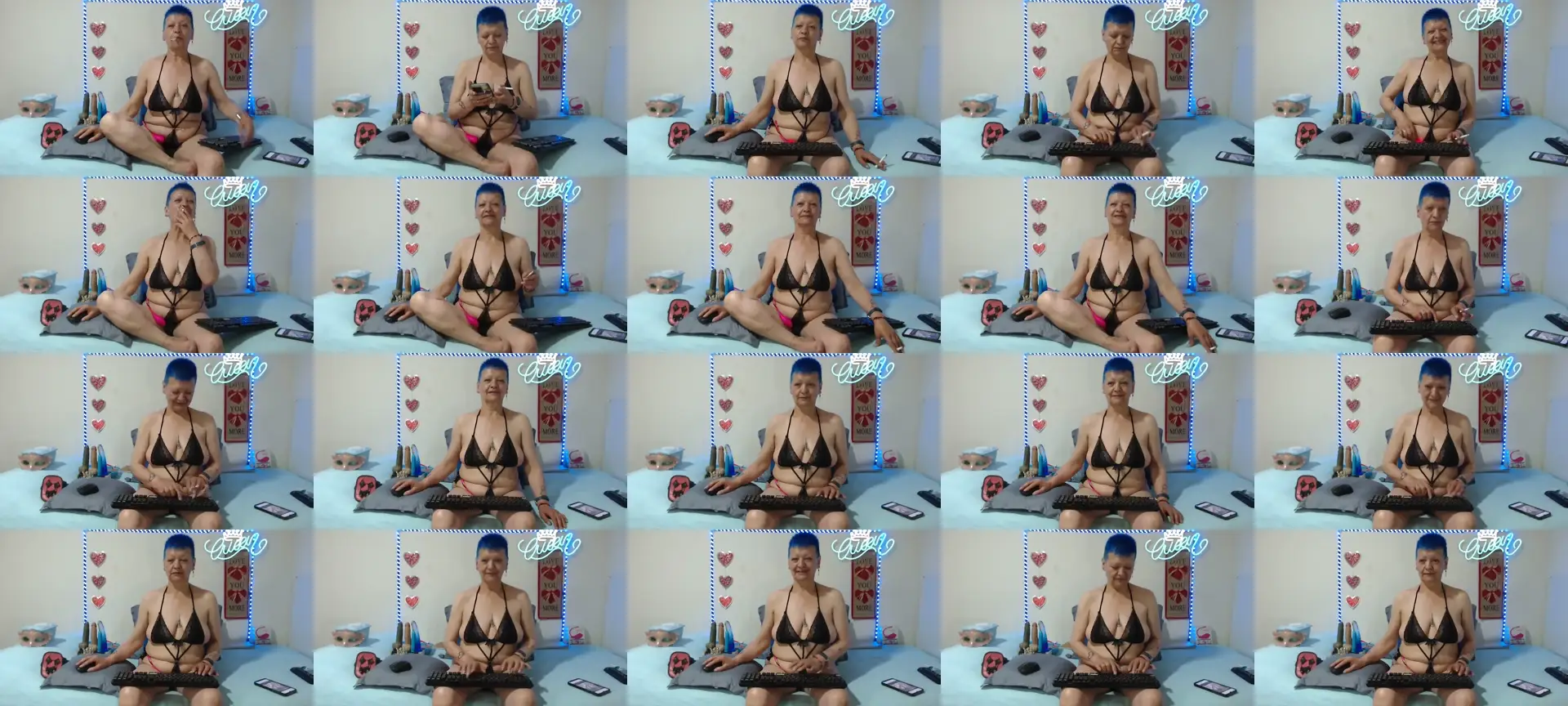 Loquitaqueen photo contact sheet