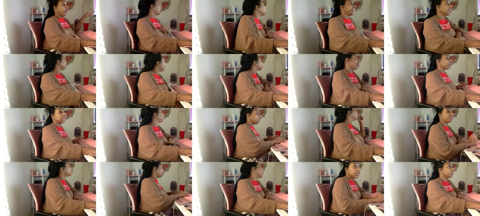 MadamGlam photo contact sheet