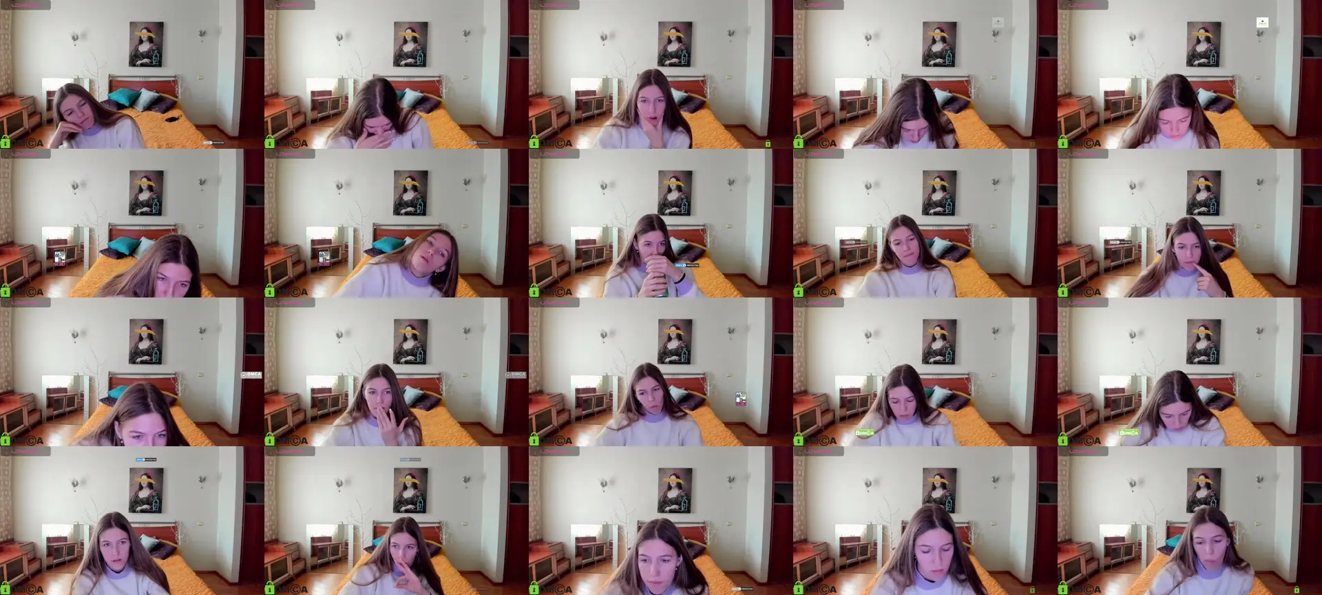 MaryRapunzel photo contact sheet