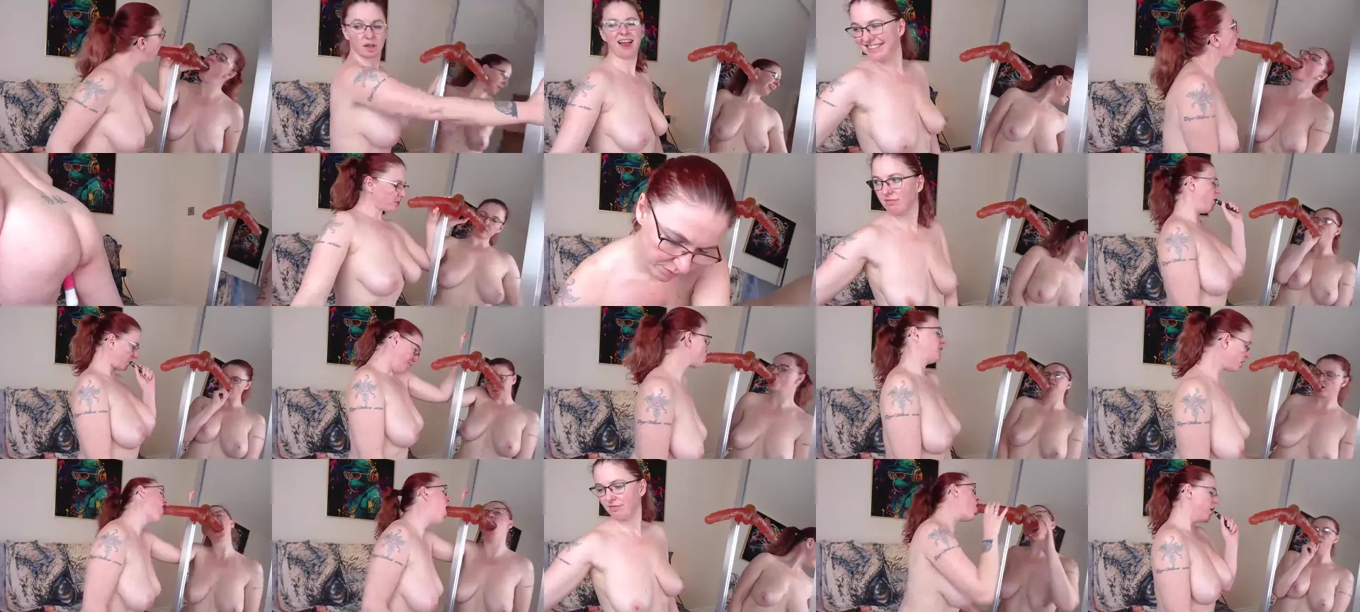 OnlyLou photo contact sheet