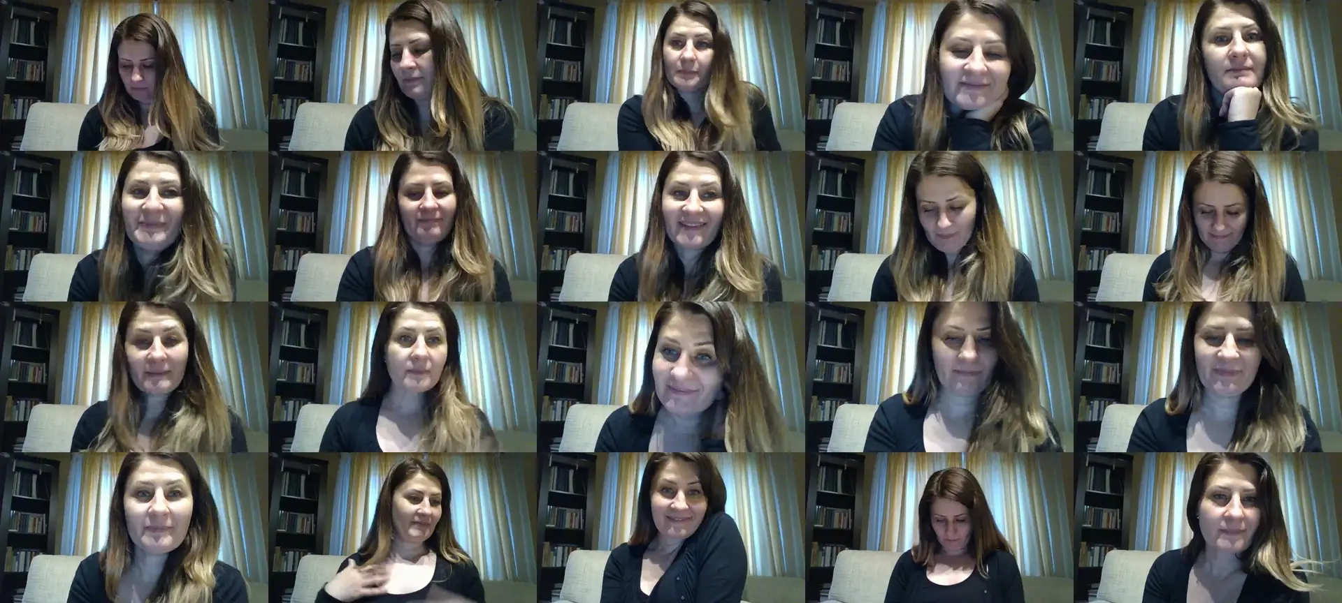 Ophrys photo contact sheet