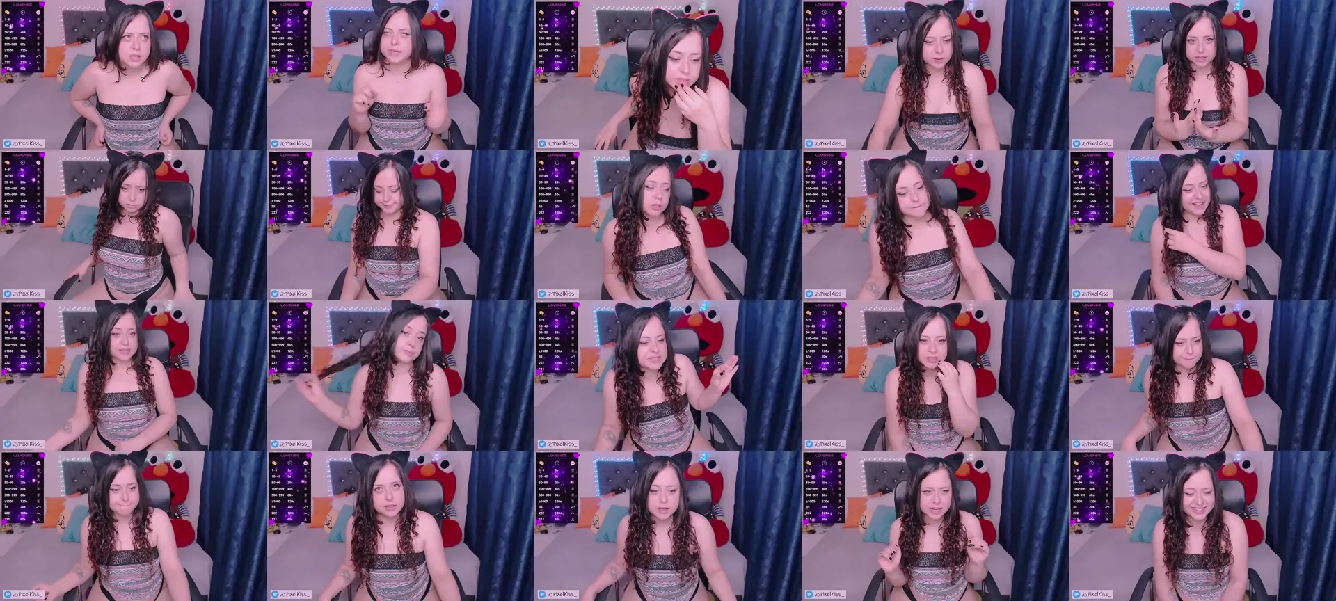 Pixel_Kiss photo contact sheet