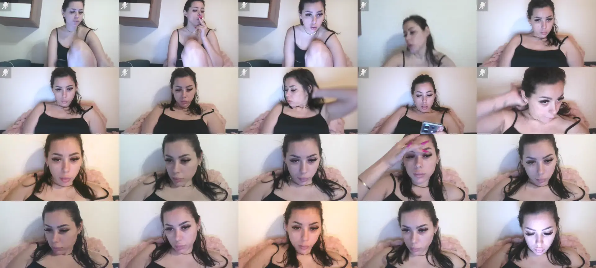 Prettymelania photo contact sheet