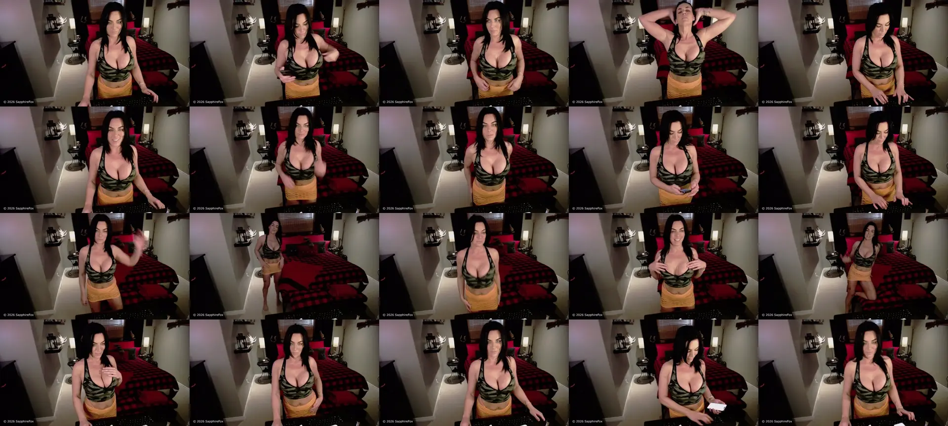 sapphirefox photo contact sheet