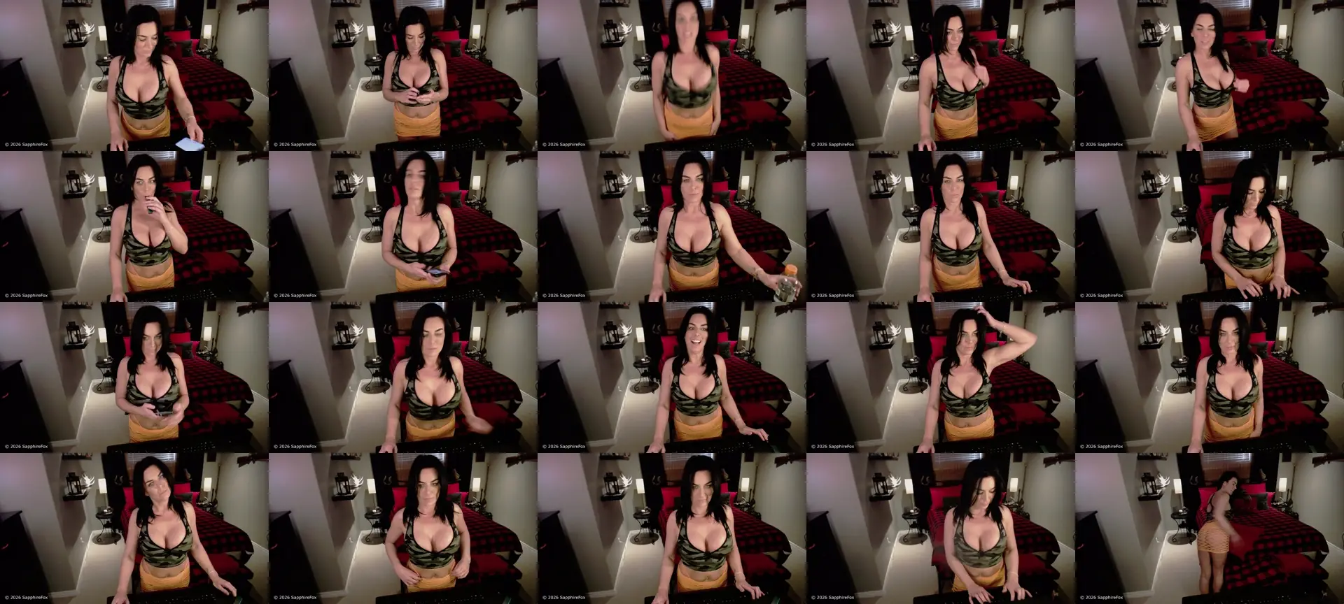 sapphirefox photo contact sheet