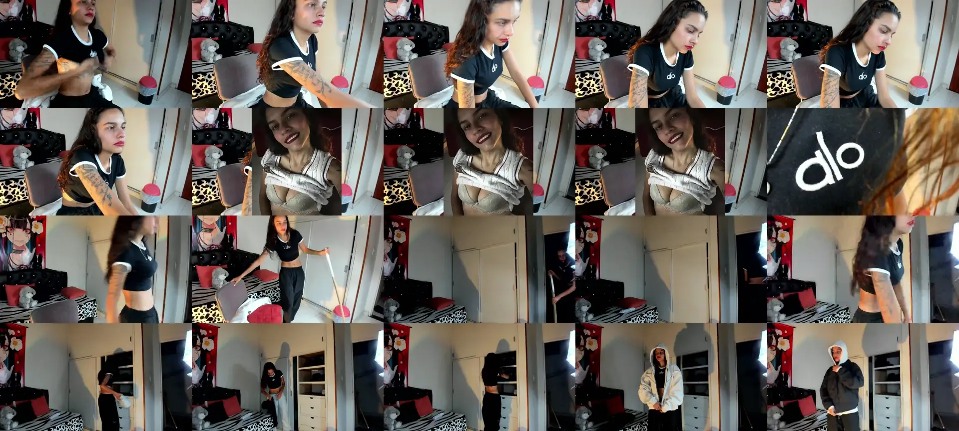 SaraSkinny photo contact sheet
