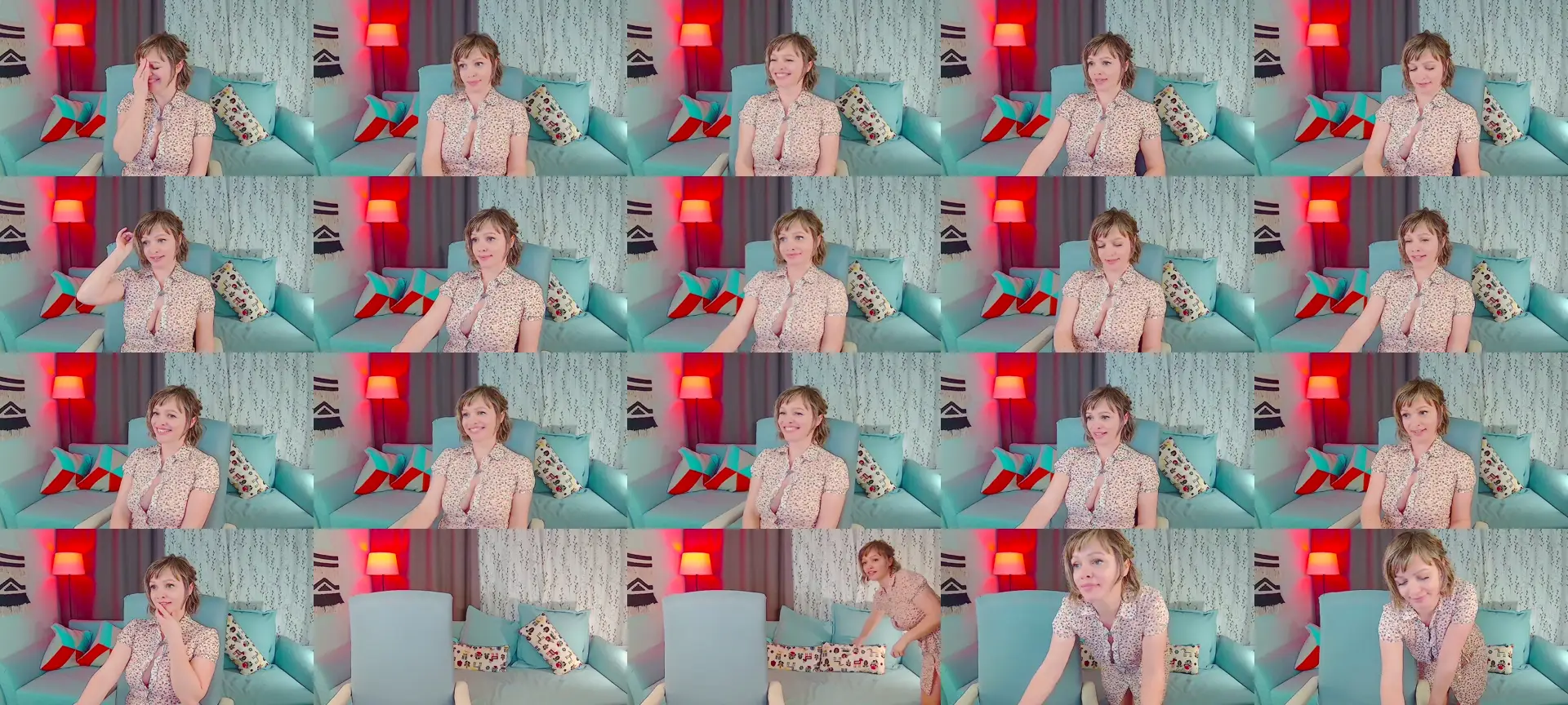 SweetDazzle photo contact sheet