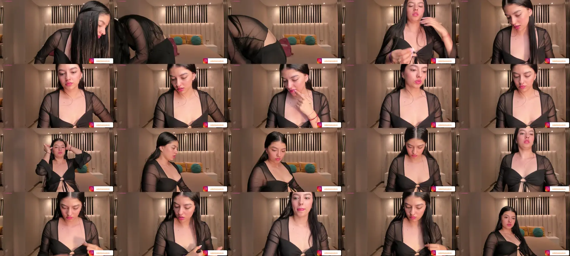 ValeriaRossi photo contact sheet