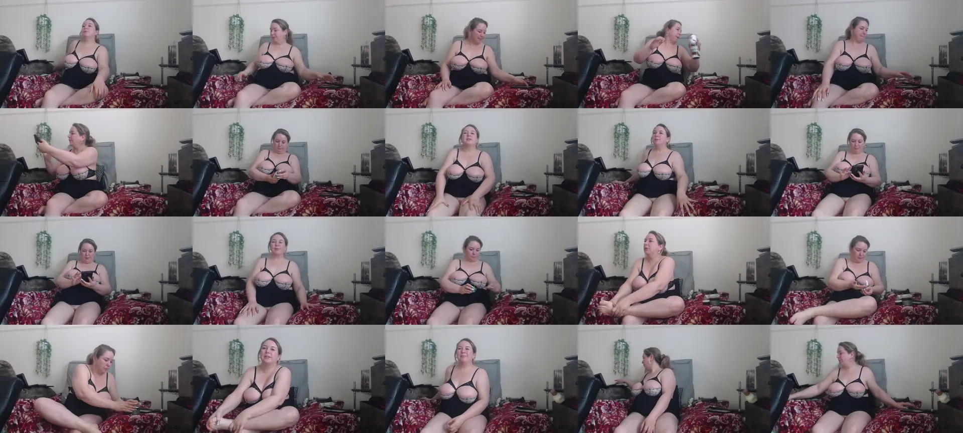 voluptuousDDD photo contact sheet