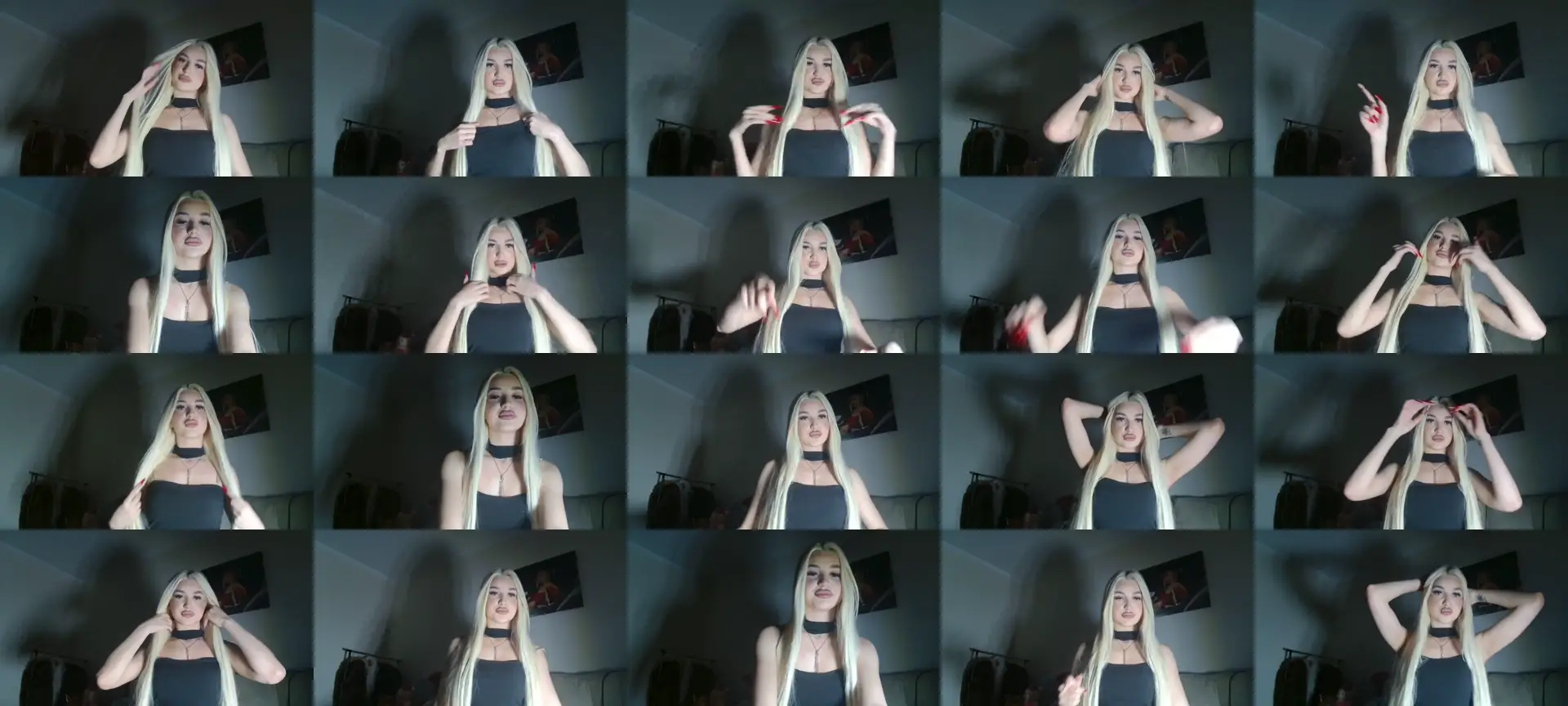 WildestKittie photo contact sheet