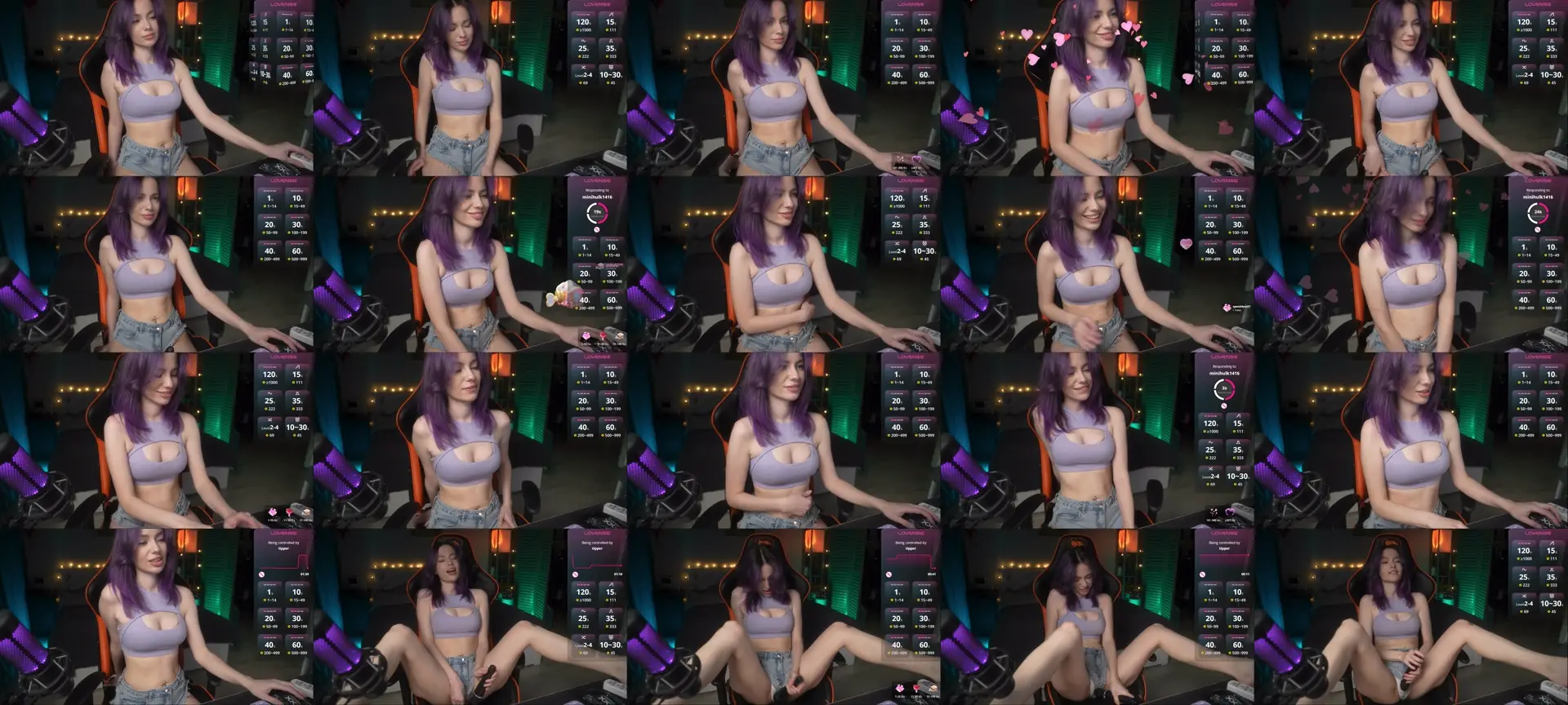 Xkuxie photo contact sheet