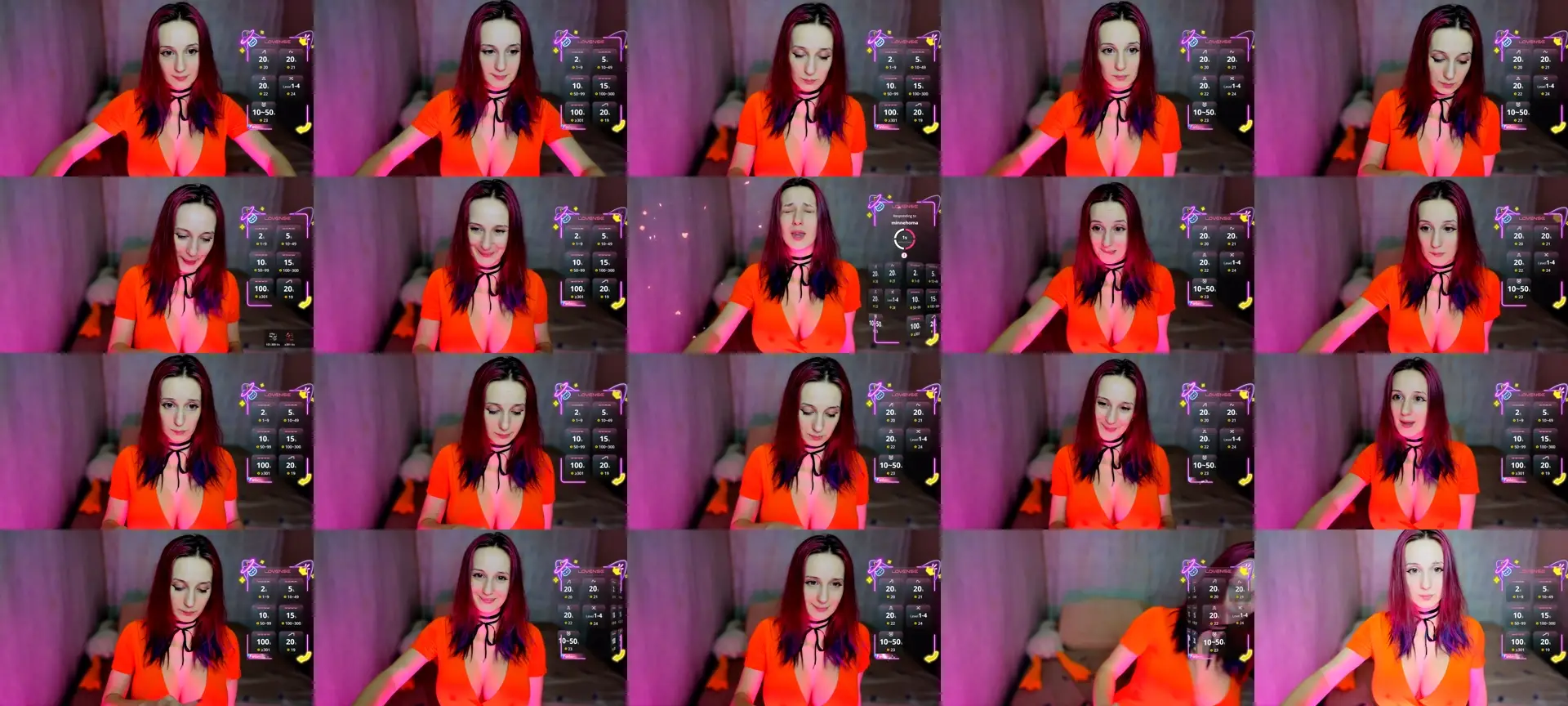 AgathaNoxe photo contact sheet