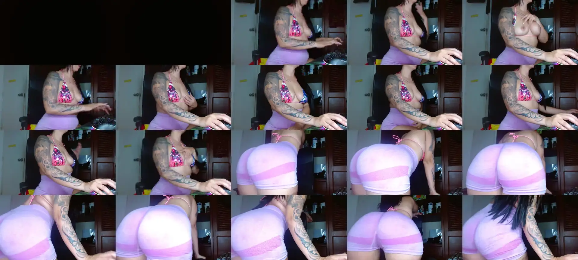 Amber_rose photo contact sheet