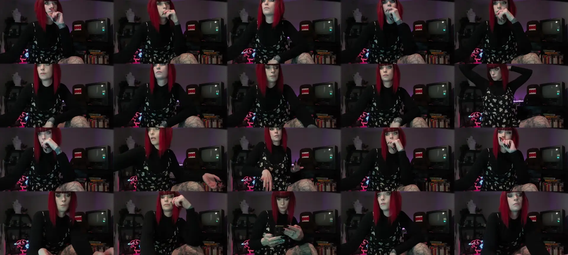 AnnaMidnght photo contact sheet