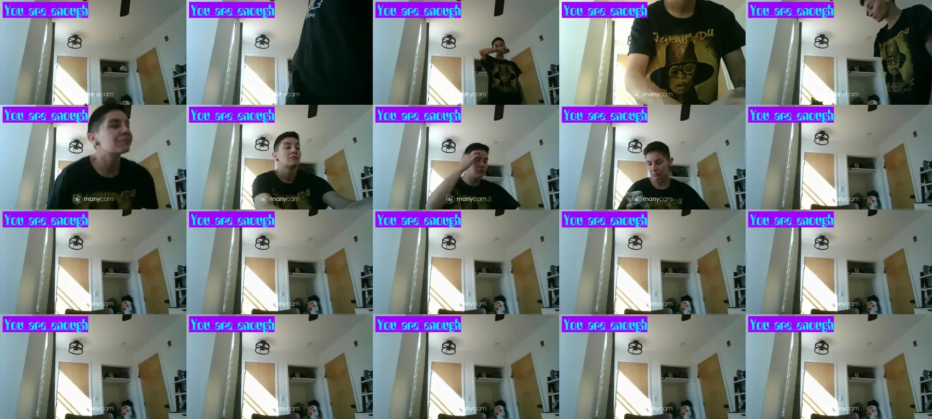 ARealBeing photo contact sheet