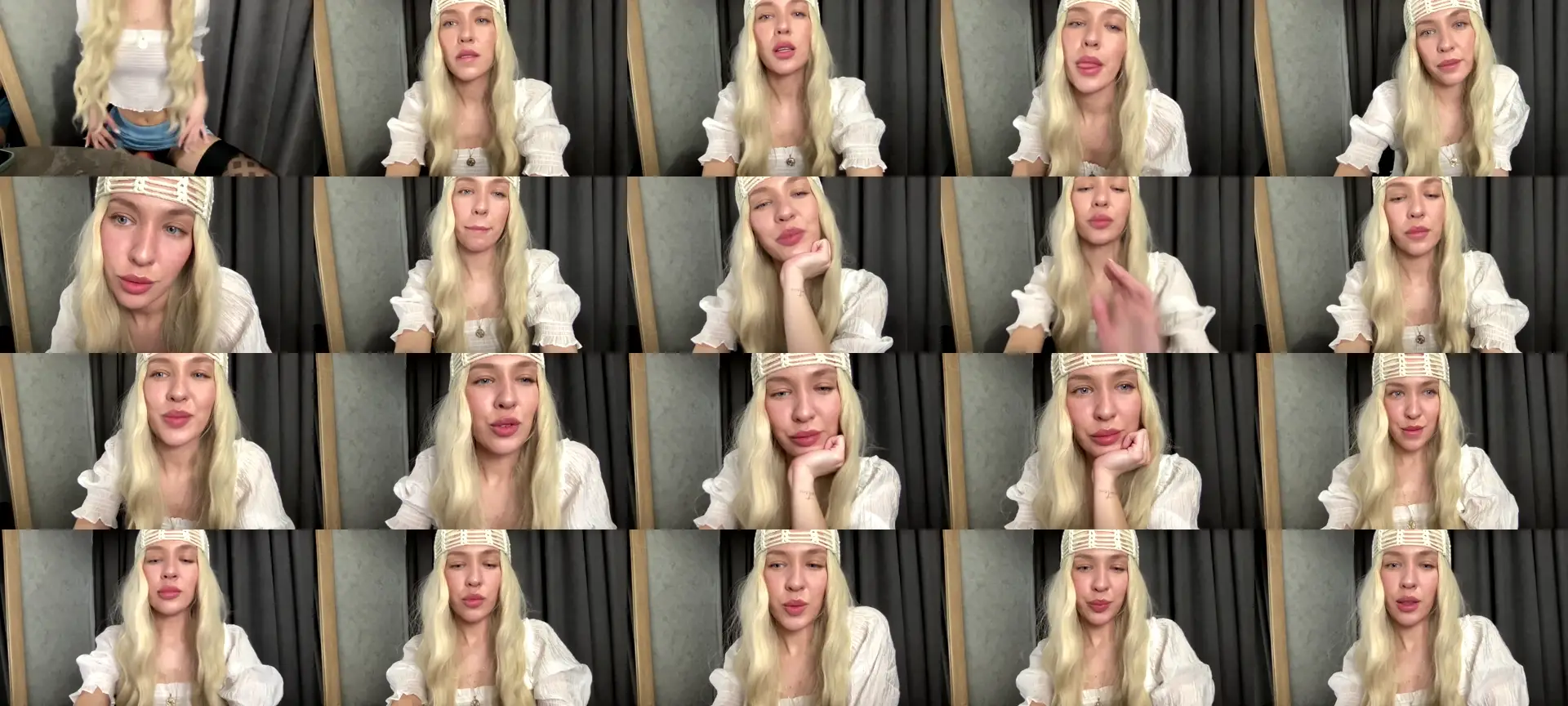 Bembi photo contact sheet