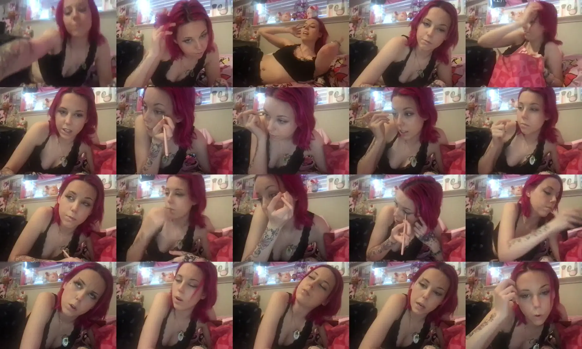 BratAngelica photo contact sheet