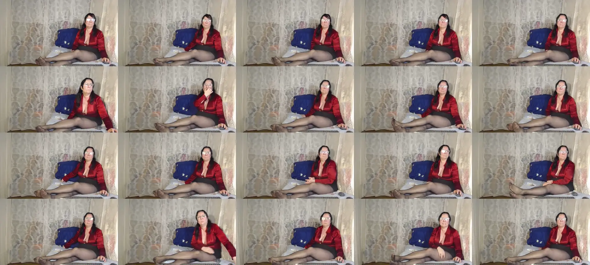 ErotikNatty photo contact sheet