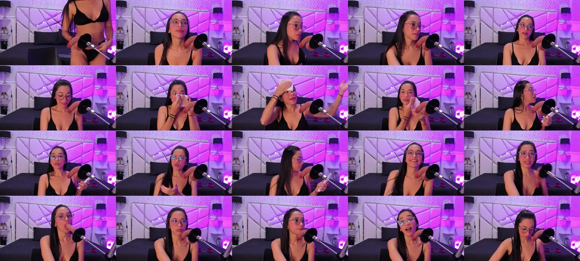 GabbieSkinny photo contact sheet