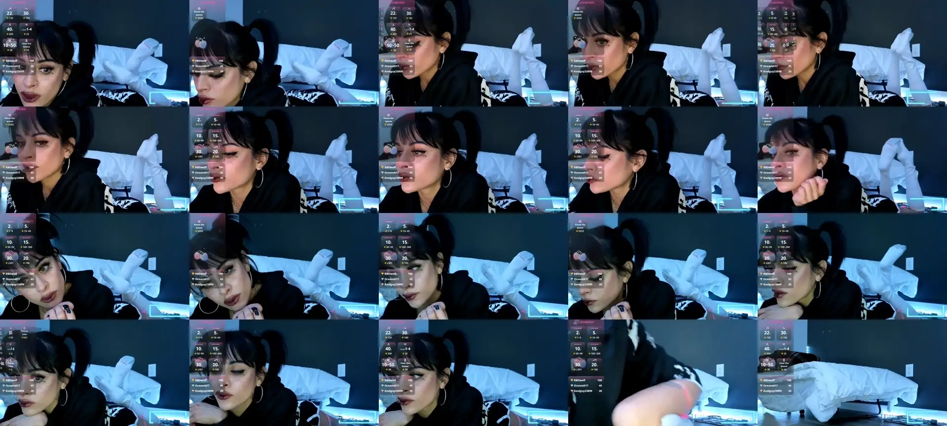 gothybat photo contact sheet