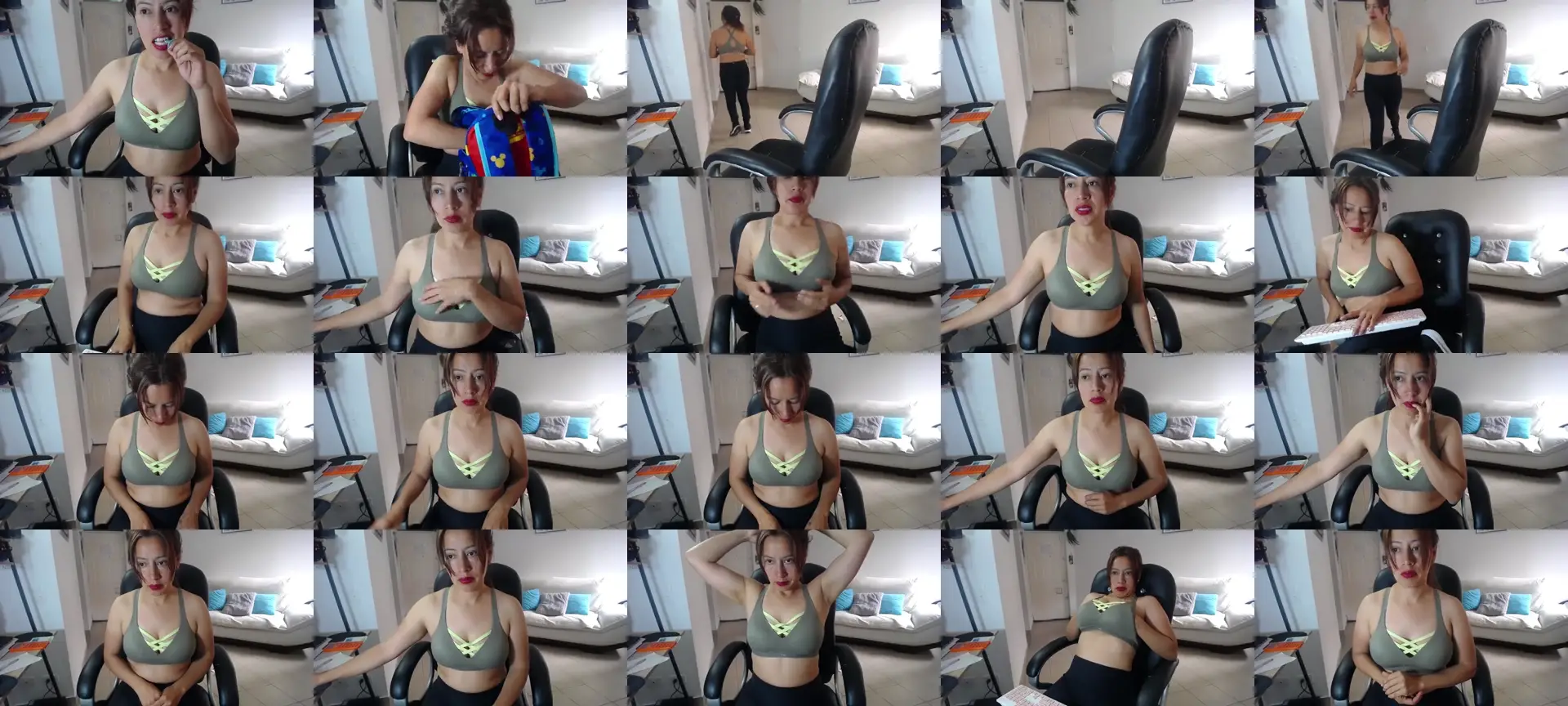 Hotpurpleone photo contact sheet