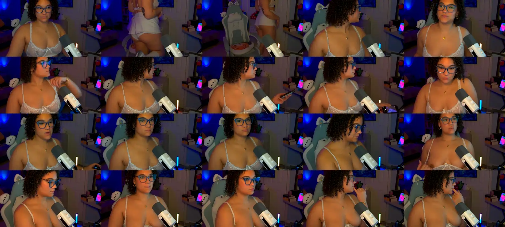 IMixedGoddess photo contact sheet