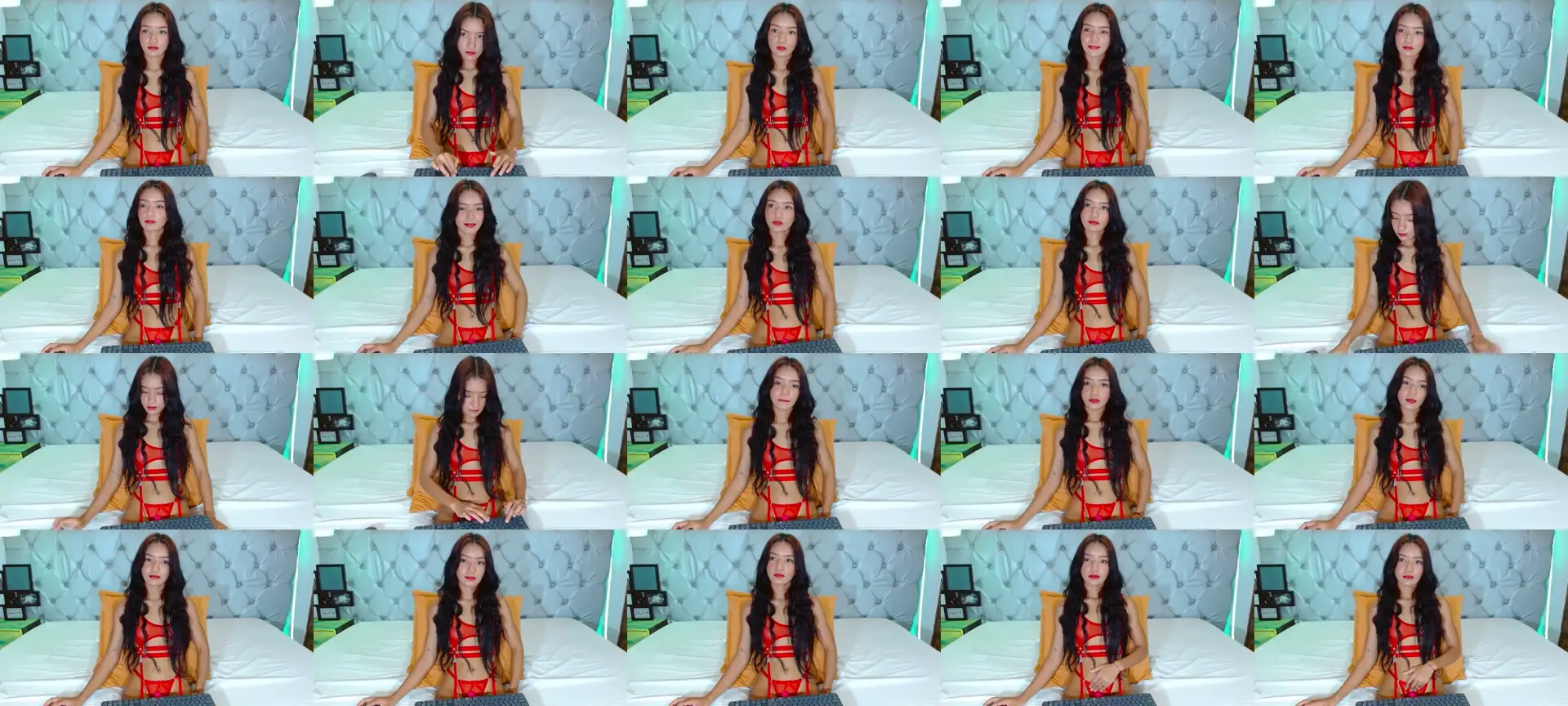 IvorySelene photo contact sheet