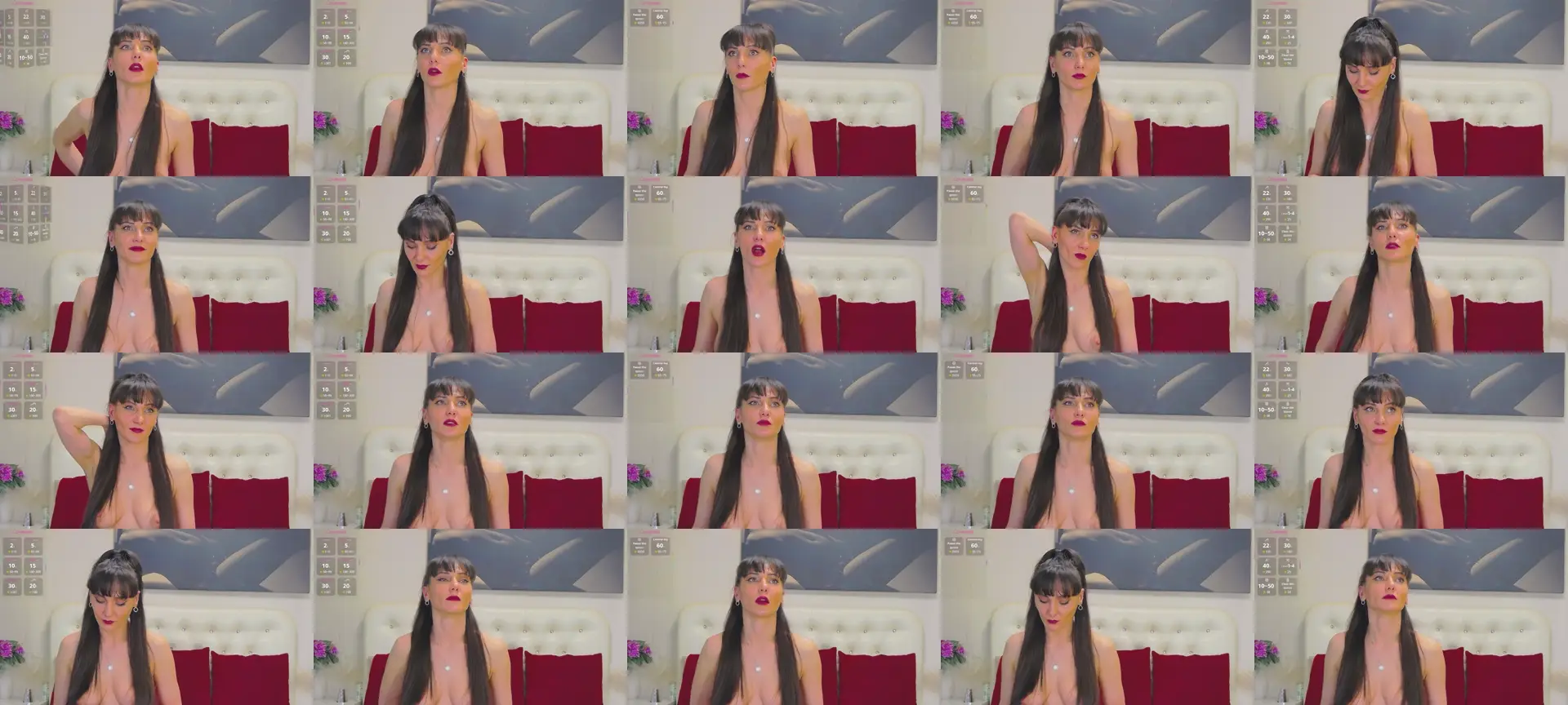 KathiaLust photo contact sheet