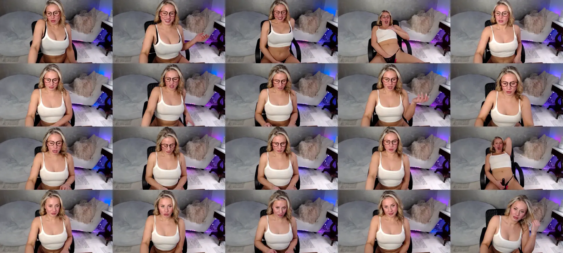KillerKylie photo contact sheet