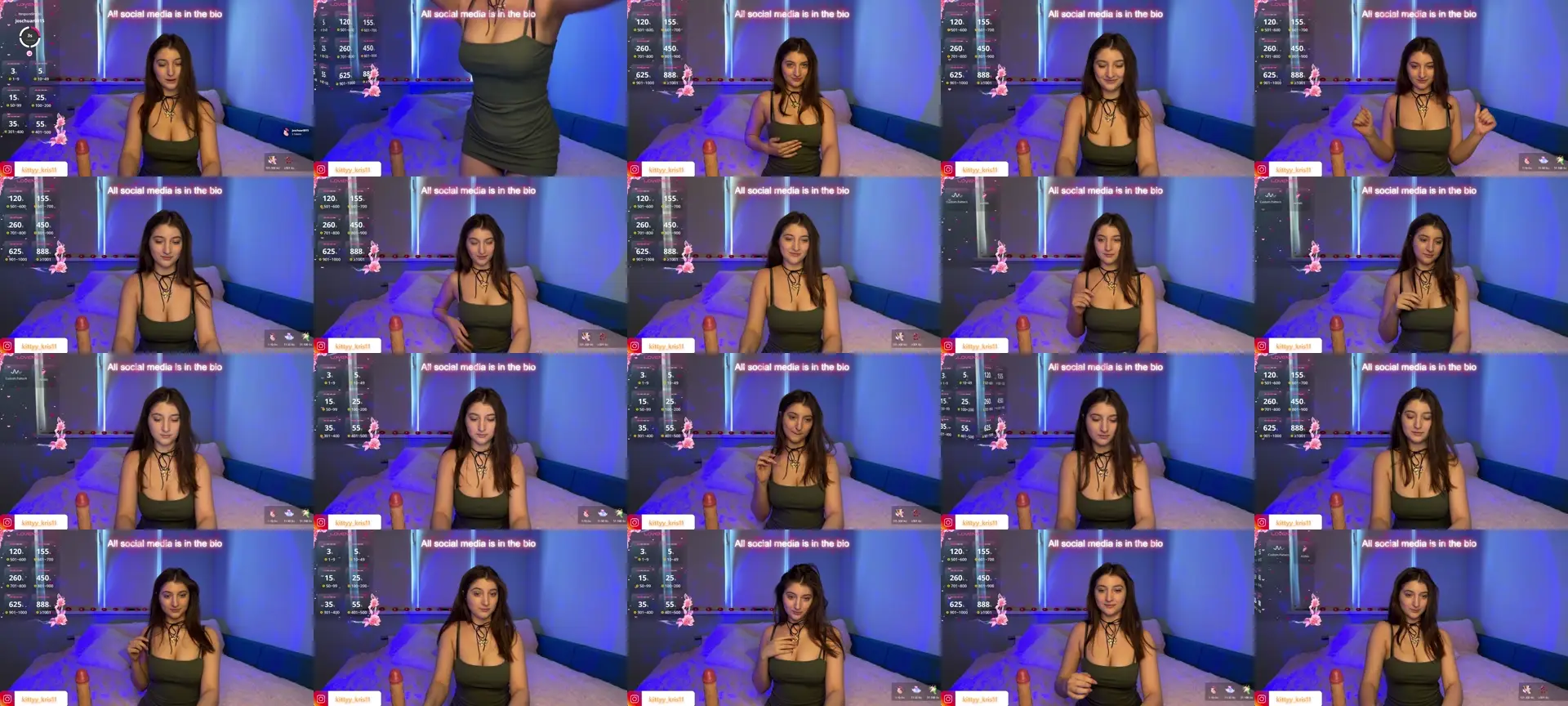 Kitty_kristy photo contact sheet