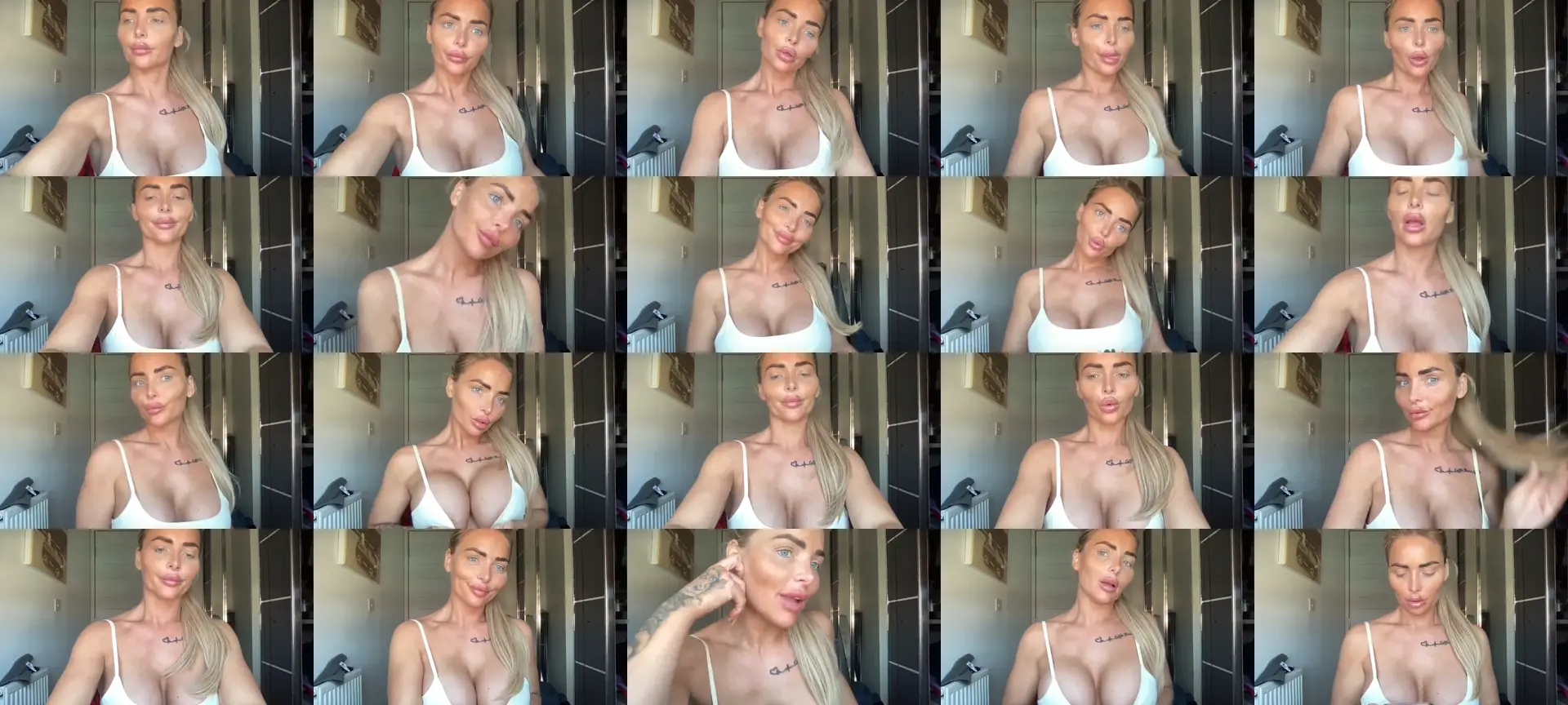 kittycatxx photo contact sheet