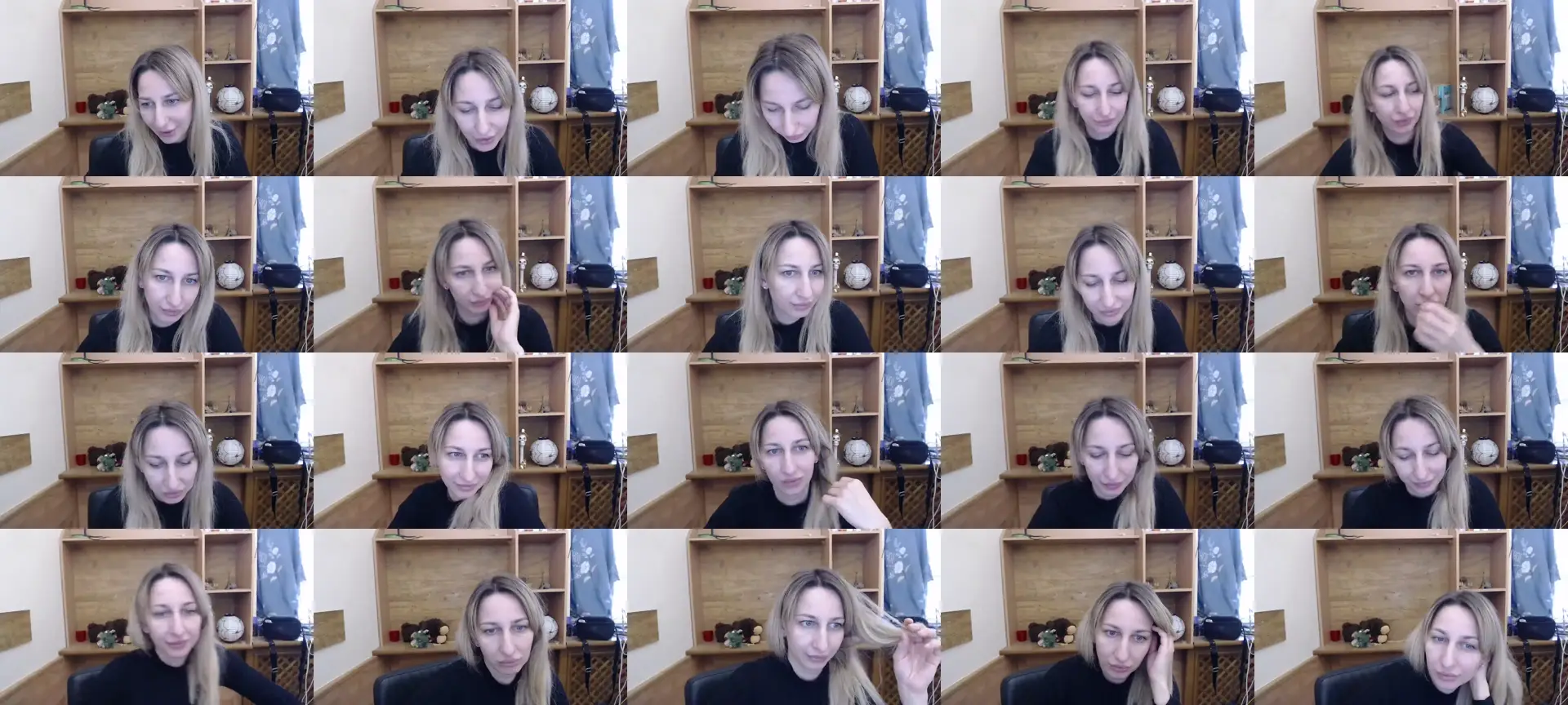 LanaKiss photo contact sheet