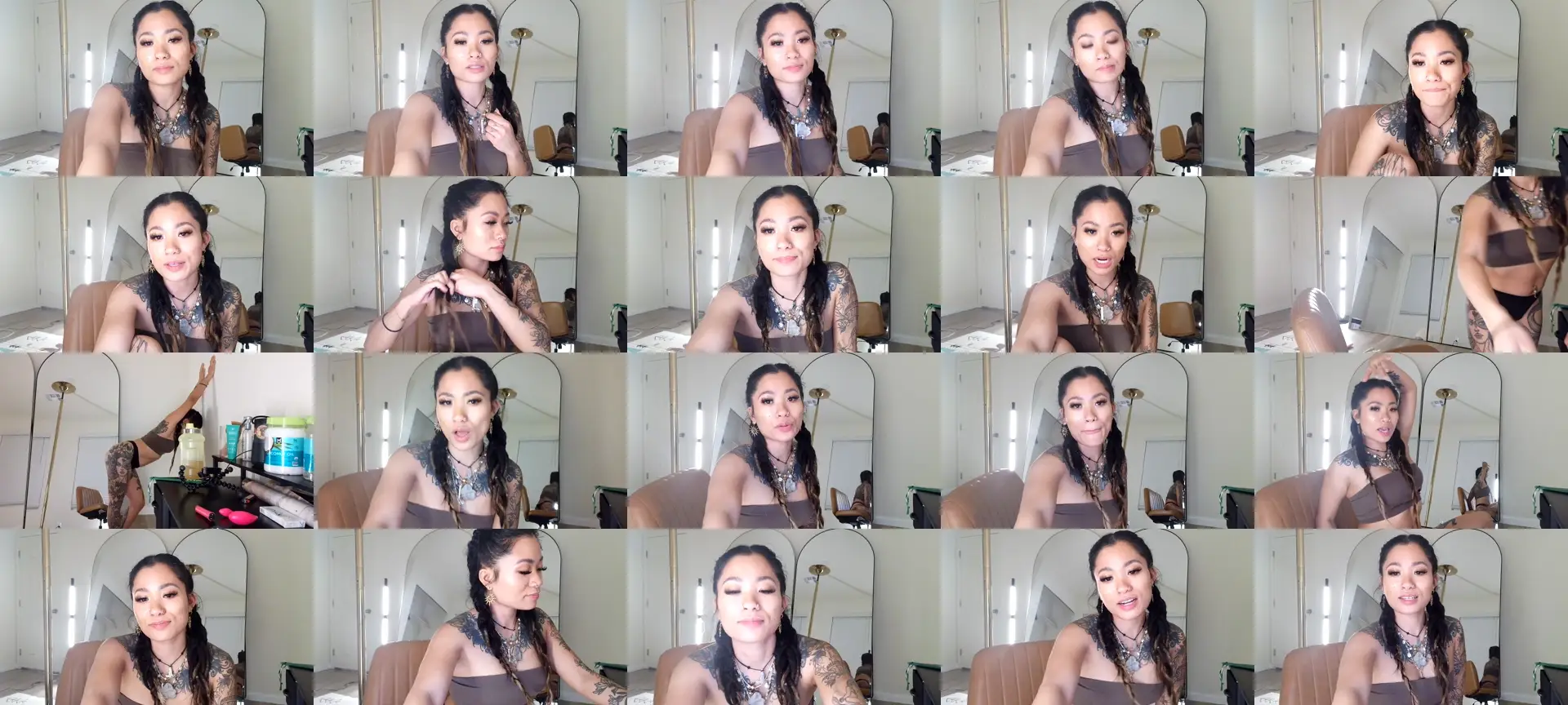 Lovelyxmacii photo contact sheet