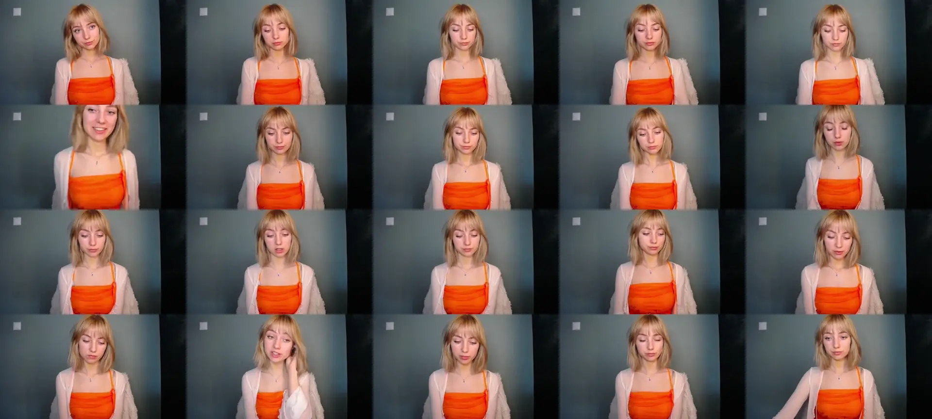 LuciaAmazing photo contact sheet