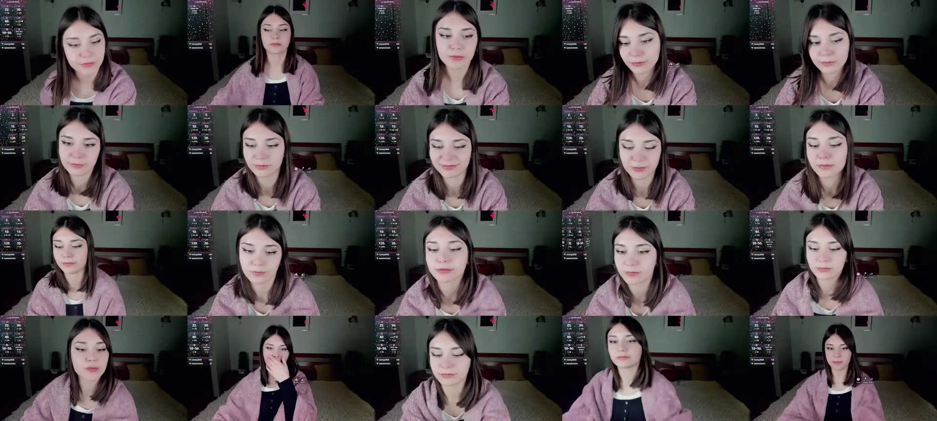 MargoChill photo contact sheet