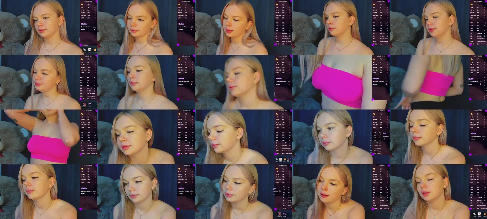 MavkaXX photo contact sheet