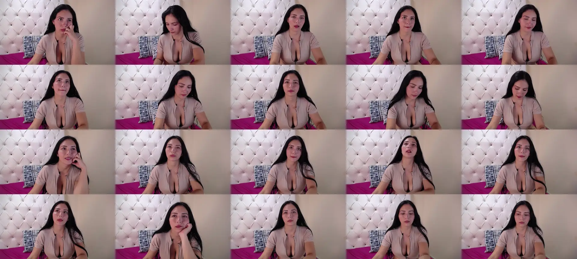 MissKharla photo contact sheet