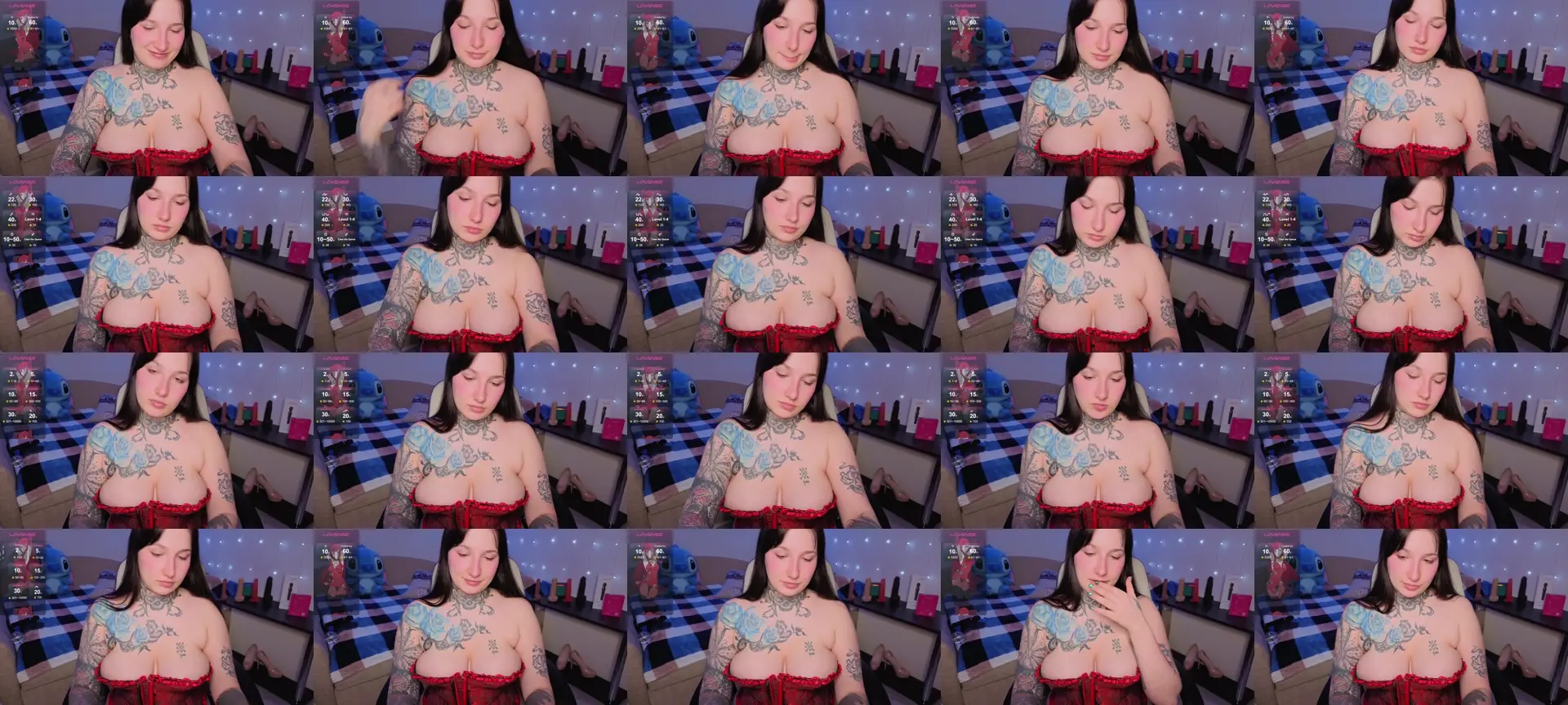 MollyDee photo contact sheet