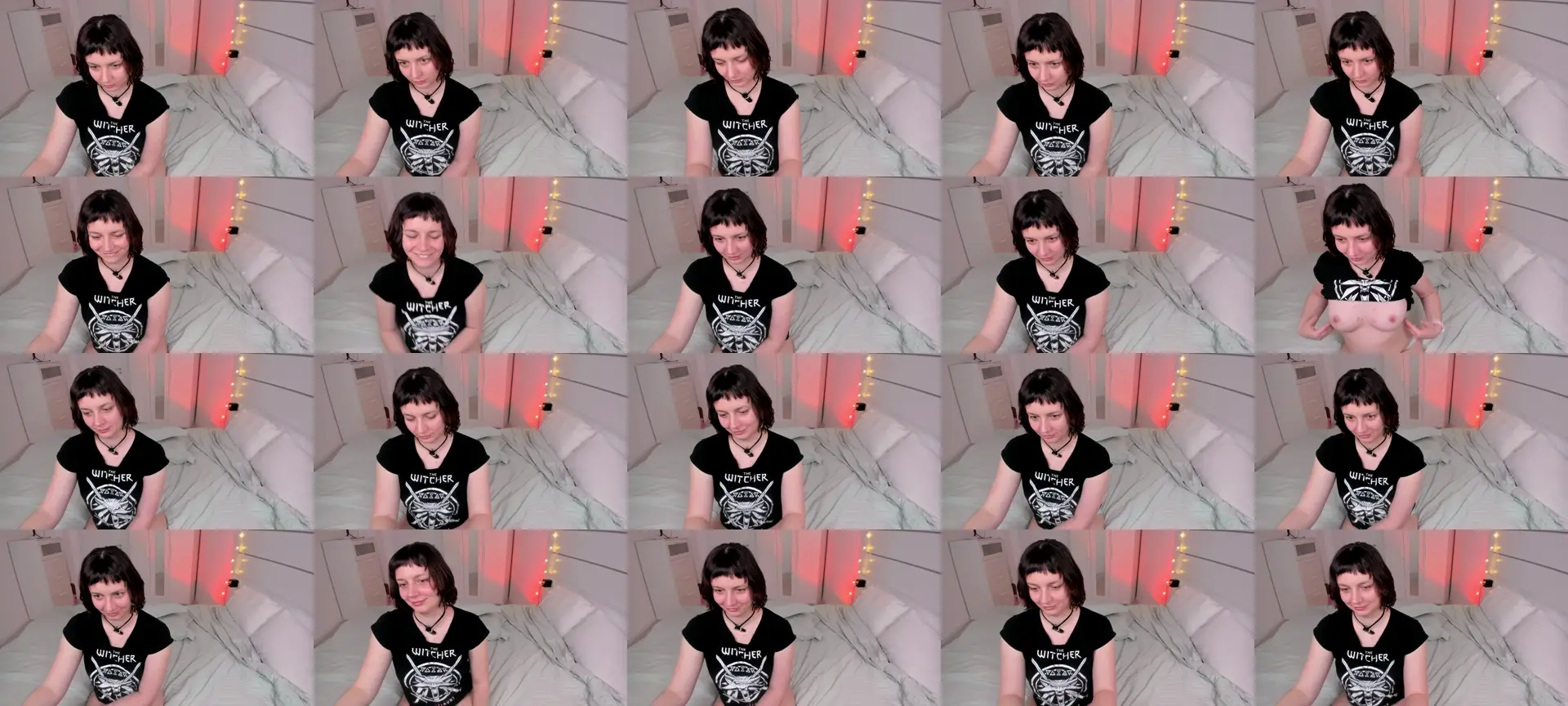 Princessfoxyx photo contact sheet