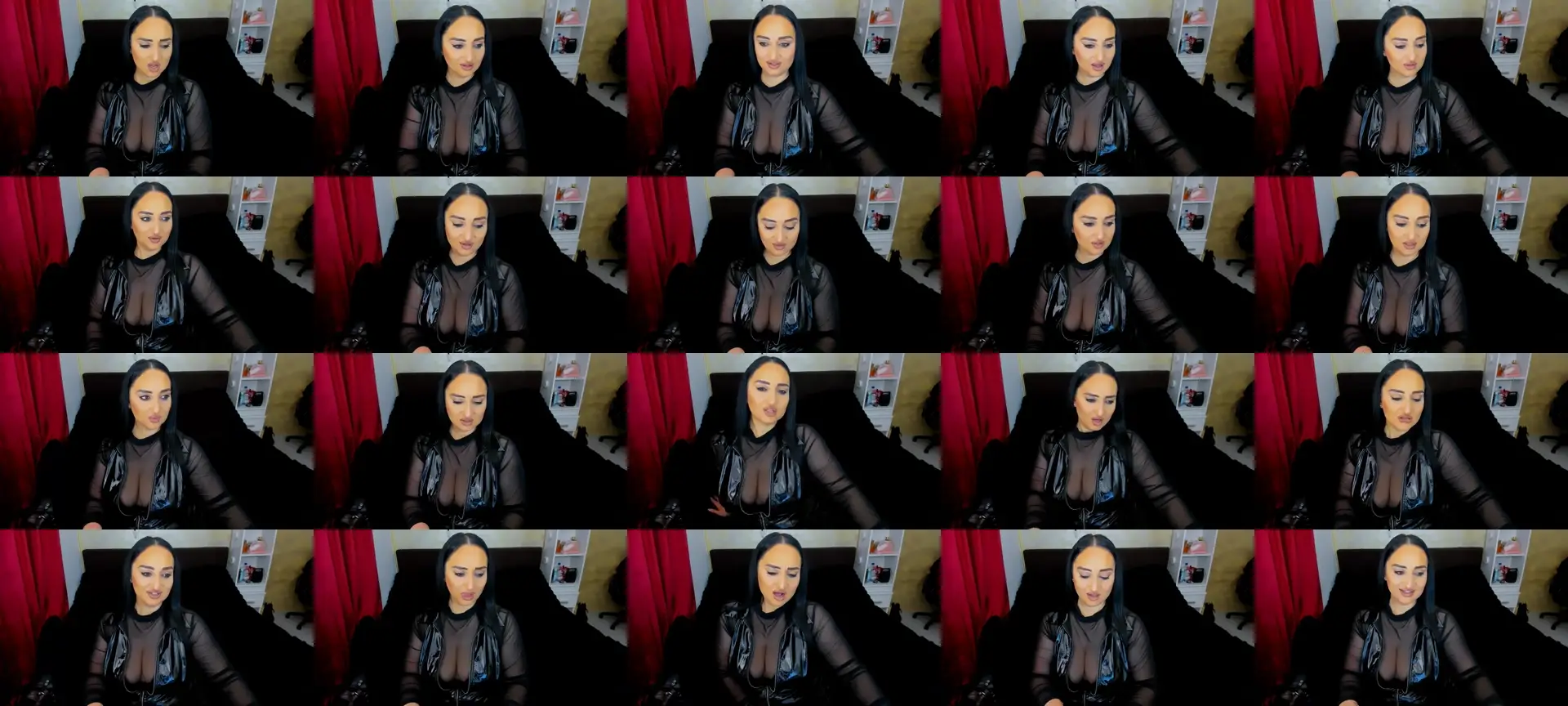 QueenDebb photo contact sheet