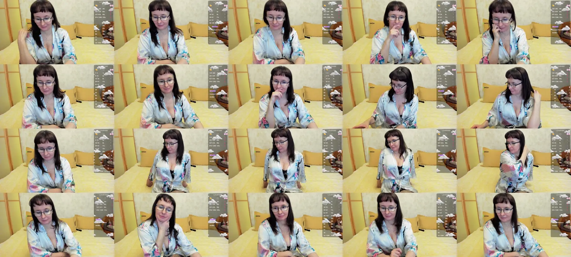 Rusalochkaxx photo contact sheet