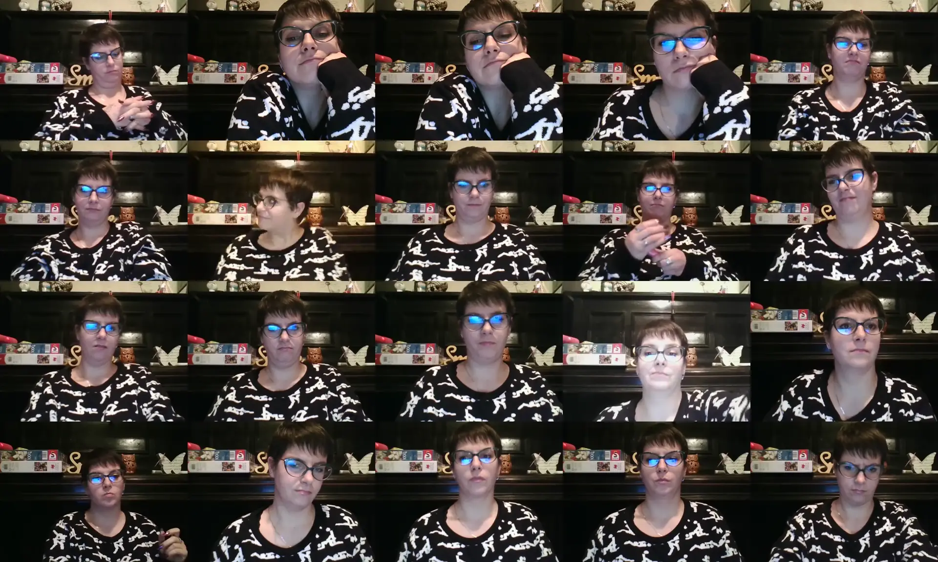 SneakyMiky photo contact sheet