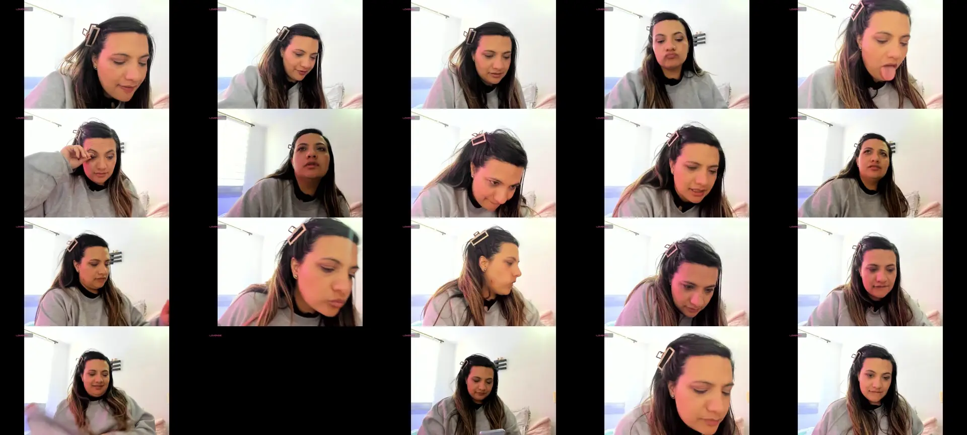 Star_rose18 photo contact sheet