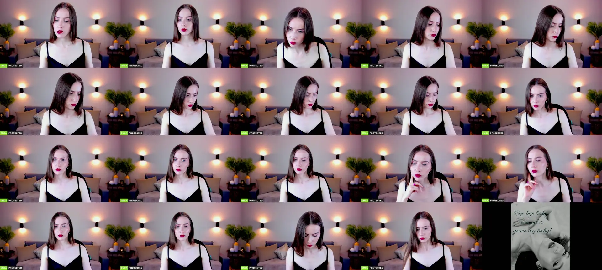 TheWoman photo contact sheet