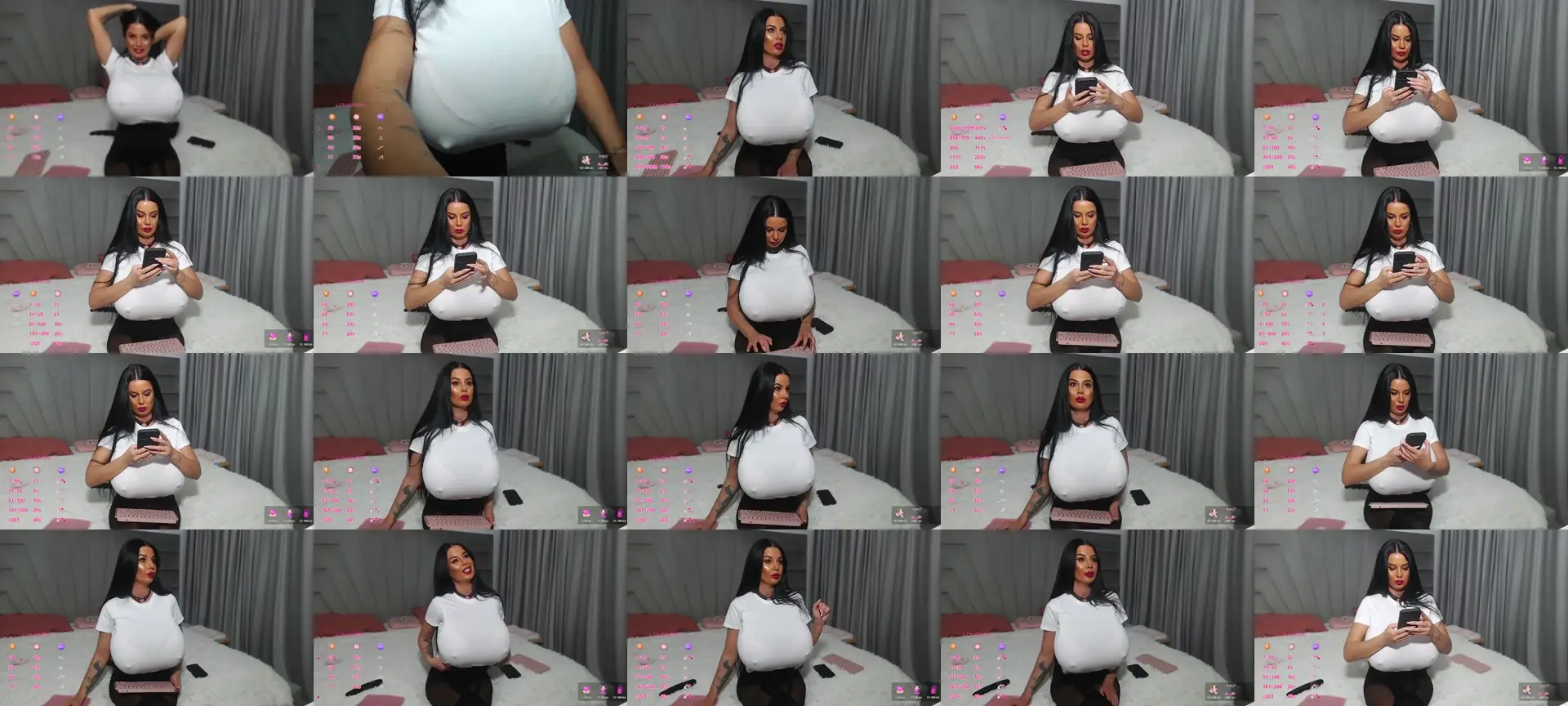 WorshipRita69 photo contact sheet