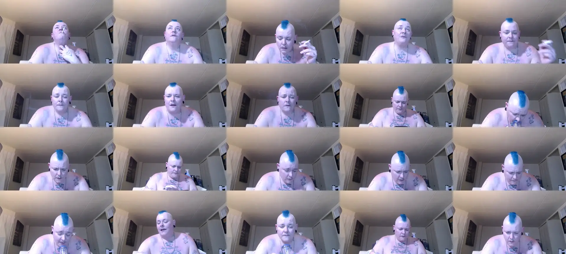 AJthePunk420 photo contact sheet