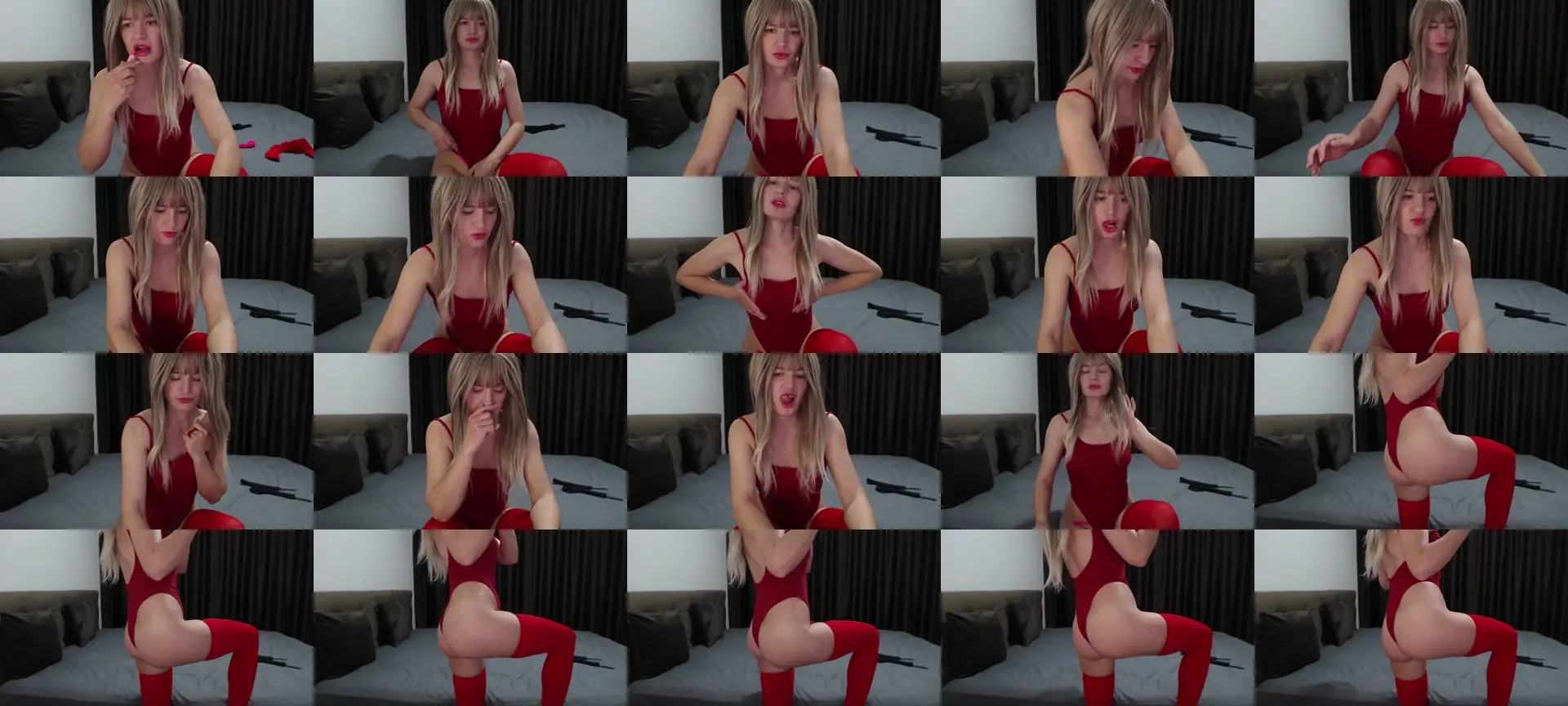 Alicexx photo contact sheet